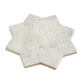 Light Ash Beige 6x6 Matte Star Porcelain Tile (16 pack, 4.2 sq ft/case) - Sample