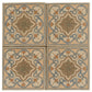 Taupe-blue Terracotta 6x6 Matte Square Porcelain Tile (19 pack, 4.65 sq ft/case)