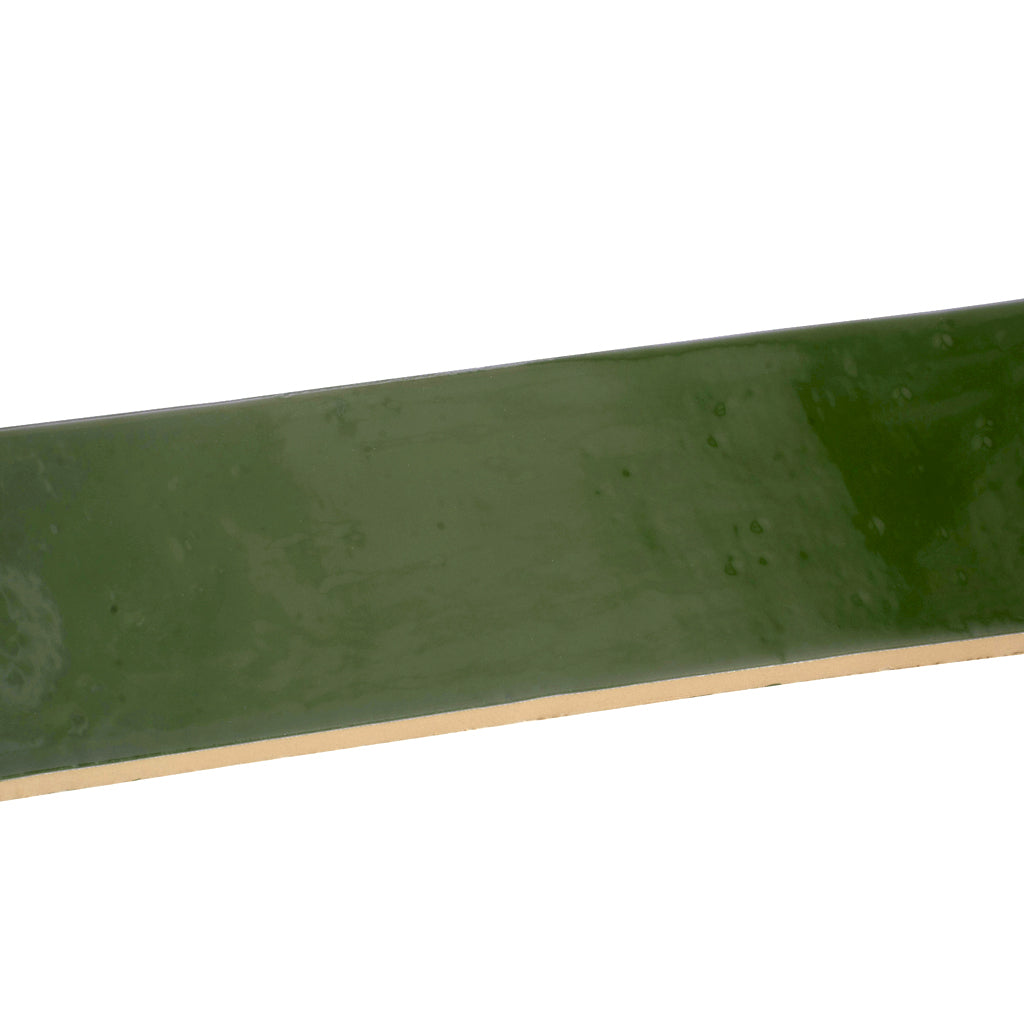 Deep Forest Green 3x19 Glossy Picket Porcelain Tile (20 pack, 7.65 sq ft/case)