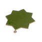Deep Forest Green 7x7 Glossy Star Porcelain Tile (16 pack, 6.46 sq ft/case) - Sample