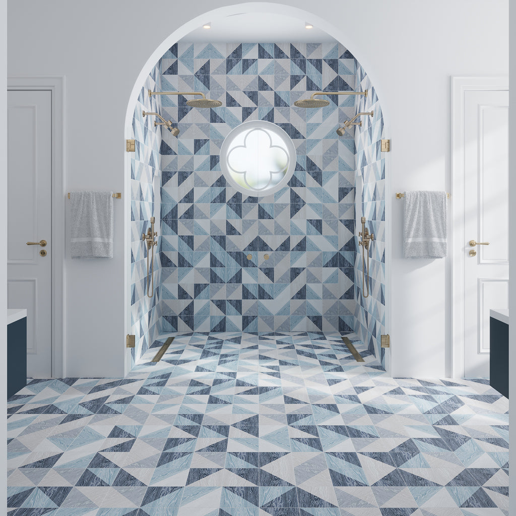 Blue 6x6 Matte Square Porcelain Tile (20 pack, 5.868 sq ft/case)