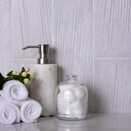 White 4x13 Matte Brick Porcelain Tile (31 pack, 12.034 sq ft/case) - Sample