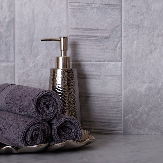 Gray 4x13 Matte Brick Porcelain Tile (31 pack, 12.034 sq ft/case) - Sample