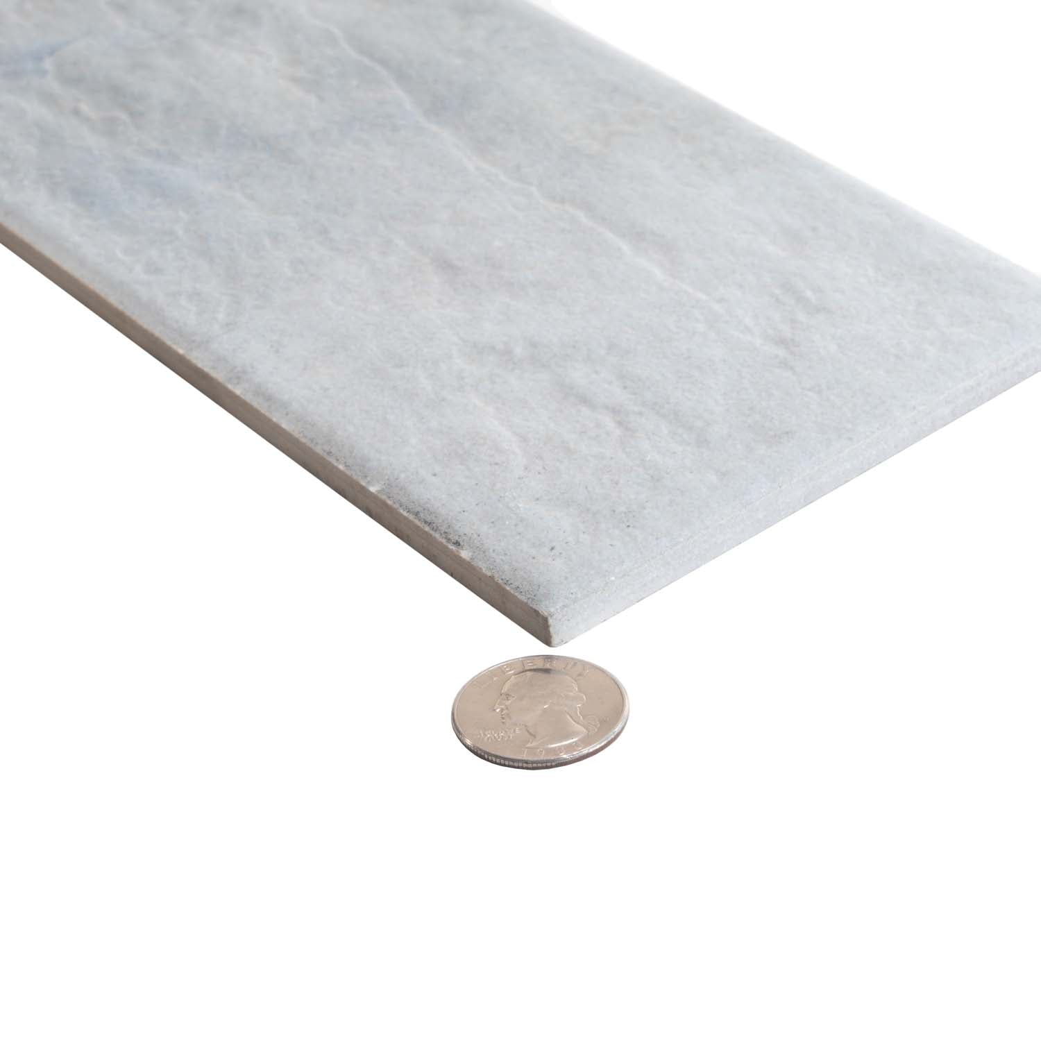 Gray 4x13 Matte Brick Porcelain Tile (31 pack, 12.034 sq ft/case) - Sample