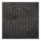 Eastern Black 12x12 Honed Square Marble Mosaic Tile (5 pack, 5 sq ft/case)