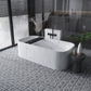 Light Gray White 12x12 Honed Square Terrazzo Marble Mosaic Tile (5 pack, 5 sq ft/case) - Sample