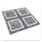 Light Gray White 12x12 Honed Square Terrazzo Dolomite Marble Mosaic Tile (5 pack, 5 sq ft/case)
