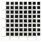 Eastern Black White 12x12 Polished Basketweave Marble Mosaic Tile (5 pack, 5 sq ft/case) - Sample