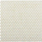 Lustrous White Pearl Penny Mosaic Tile