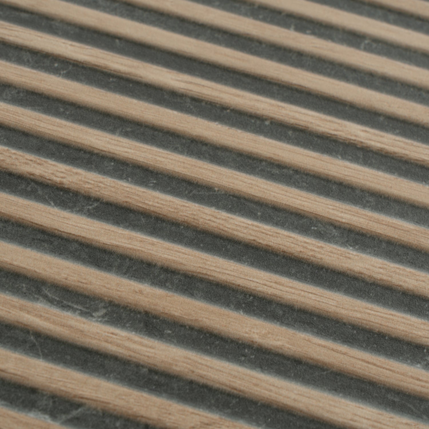 Bois 24x48 Taupe Wood Ceramic Large Format Fluted Wall Tile (2 Pack, 15.5 sq ft/case) - Sample