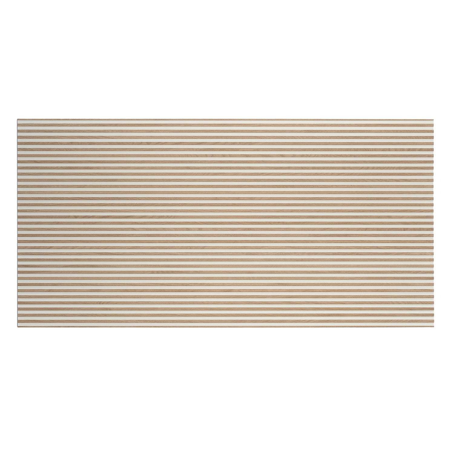 Bois 24x48 Warm White Taupe Ceramic Large Format Fluted Wall Tile (2 Pack, 15.5 sq ft/case) - Sample