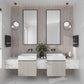 Gray 24x48 Matte Porcelain Deco Tile (2 pack,15.49 sq ft/case)