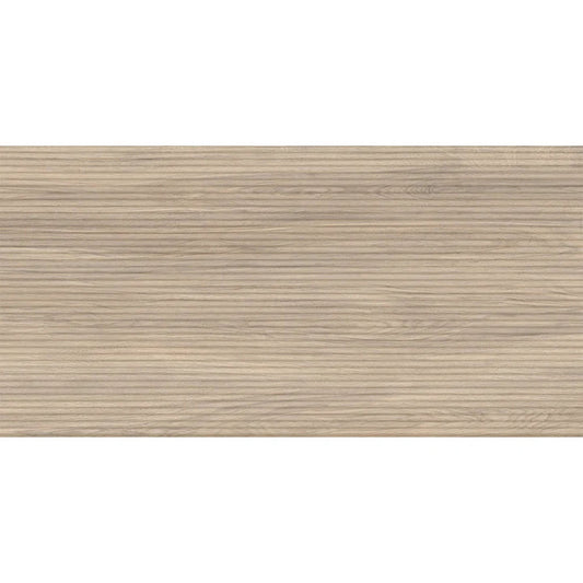 Bois 24x48 Natural Wood Porcelain Large Format Fluted Wall Tile (2 Pack, 15.55 sq ft/case) - Sample