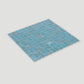 Bright Cerulean Blue 12x12 Glossy Uniform Square Glass Mosaic Tile (20 pack, 20 sq ft/case)