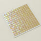 Beige 12x12 Uniform Square Glossy Glass Mosaic Tile (20 pack, 20 sq ft/case)
