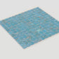 Bright Cerulean Blue 12x12 Glossy Uniform Square Glass Mosaic Tile (20 pack, 20 sq ft/case)