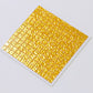 Shimmer Gold 12x12 Glossy Uniform Square Glass Mosaic Tile (20 pack, 20 sq ft/case) - Sample