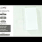White 3x6 Polished Subway Thassos Marble Tile (40 pack, 5 sq ft/case)