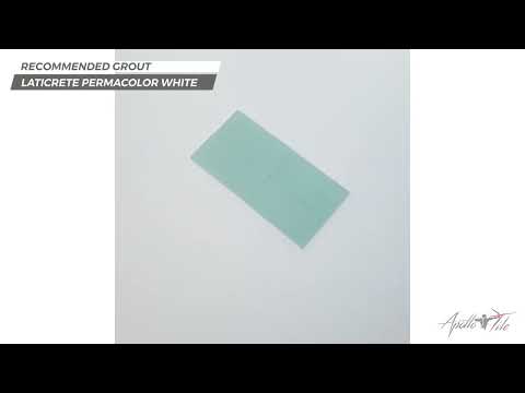 Blizzard Blue 3x6 Matte Subway Glass Tile (40 pack, 5 sq ft/case)
