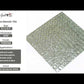 Silver 12x12 Polished Square Glass Mosaic Tile (5 pack, 4.75 sq ft/case)