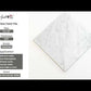 White 12x12 Polished Field Marble Tile (10 pack, 10 sq ft/case) - Sample
