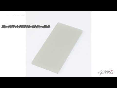 Warm Greige 3x6 Matte Subway Glass Tile (40 pack, 5 sq ft/case)
