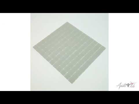 Warm Greige 12x12 Matte Square Glass Mosaic Tile (10 pack, 9.67 sq ft/case)