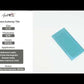 Sky Blue 3x6 Glossy Subway Glass Tile (40 pack, 5 sq ft/case)