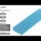 Sapphire Blue 0.5x12 Glossy Glass Pencil Tile Trim (10 pack, 0.5 sq ft/case)