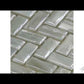 Beige 12x12 Glossy Herringbone Glass Mosaic Tile (10 pack, 9.75 sq ft/case)