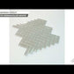Beige 11x13 Glossy Herringbone Glass Mosaic Tile (5 pack, 4.8125 sq ft/case)