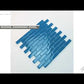 Cerulean Blue 12x12 Glossy Glass Mosaic Tile (5 pack, 4.92 sq ft/case)