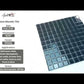 Coin Gray 12x12 Glossy Square Glass Mosaic Tile (10 pack, 9.67 sq ft/case)