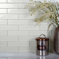 Powder White Glass Tile