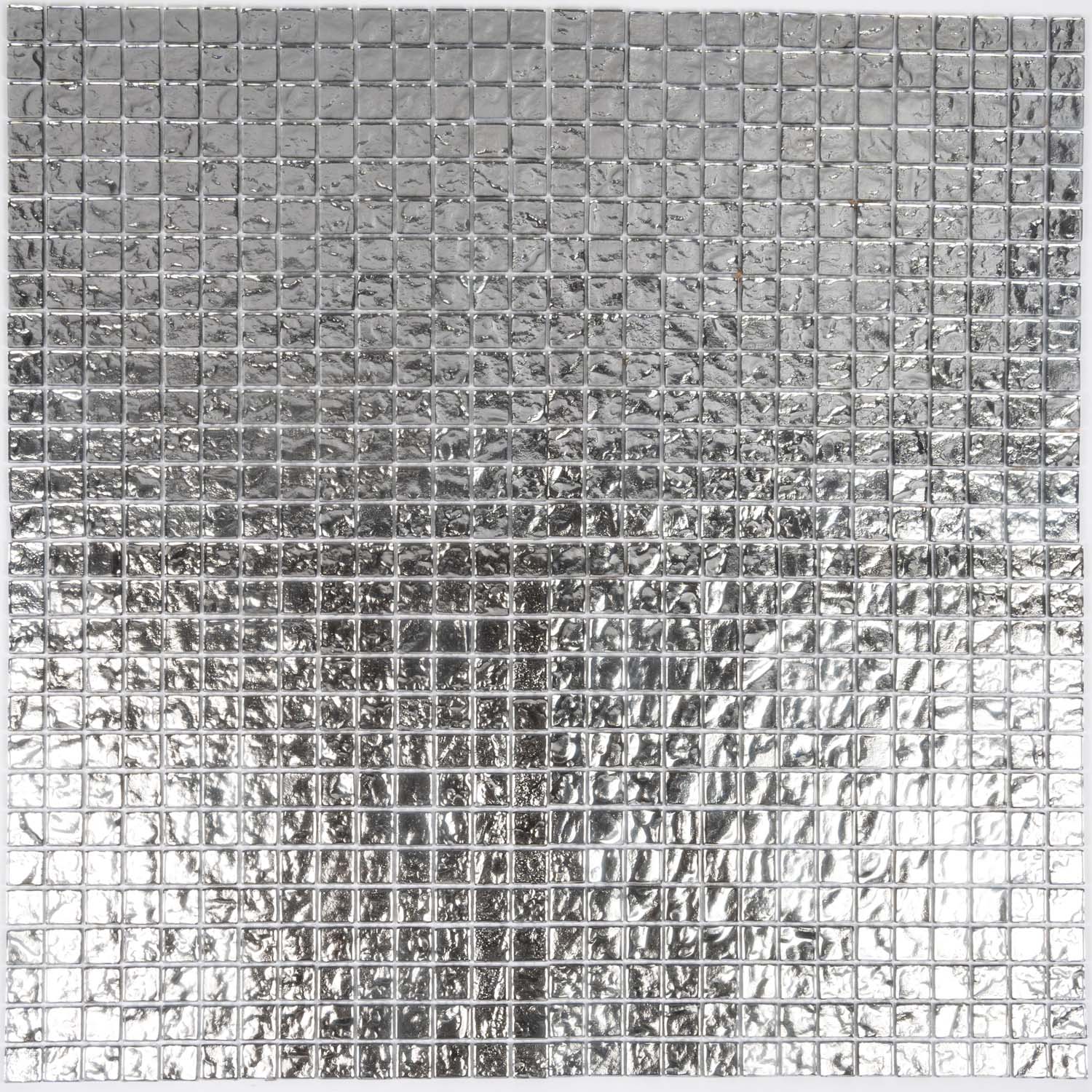 Silver Polished Glass Tile