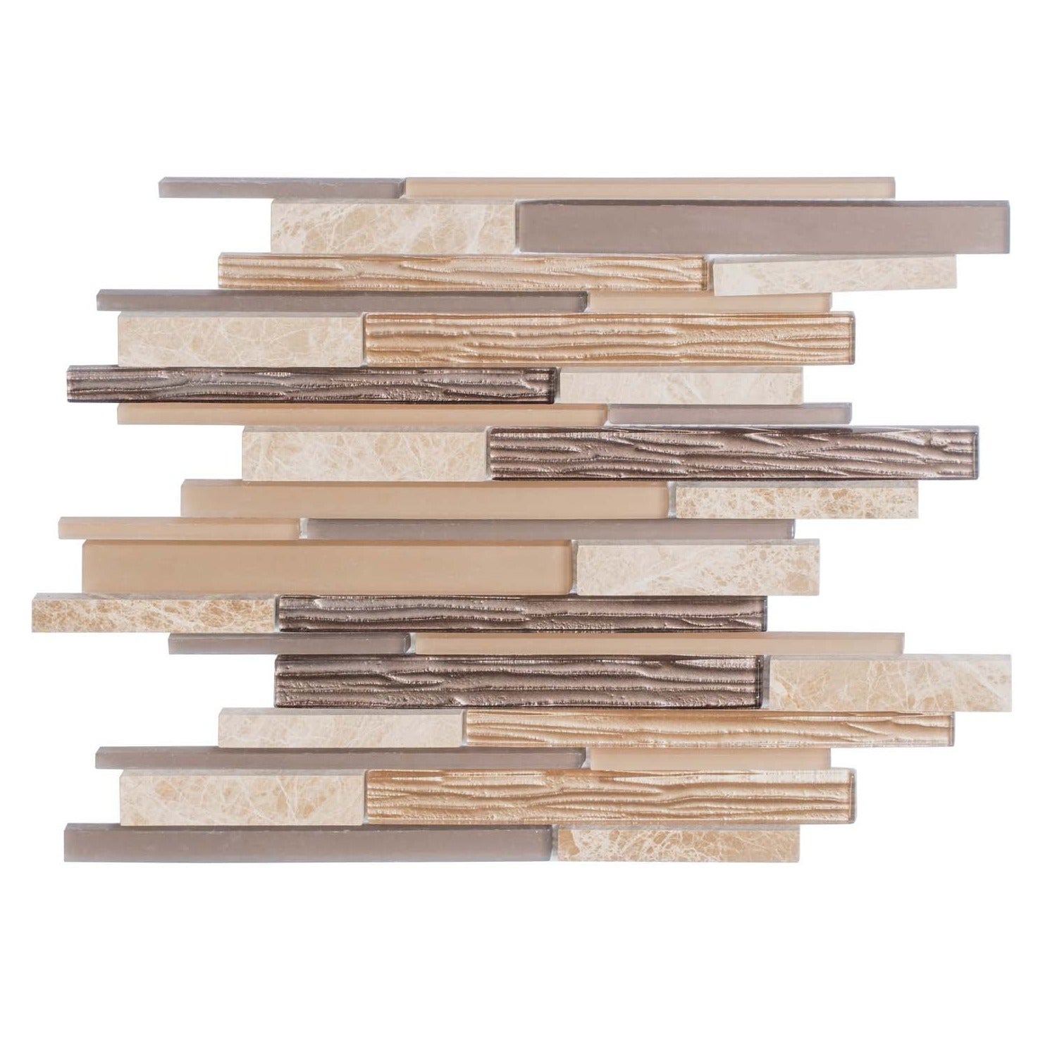 Gray and Beige Honed Tile