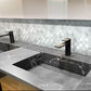 White Marble Penny Round Mosaic Tile