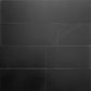 3x6 Black Floor Tile