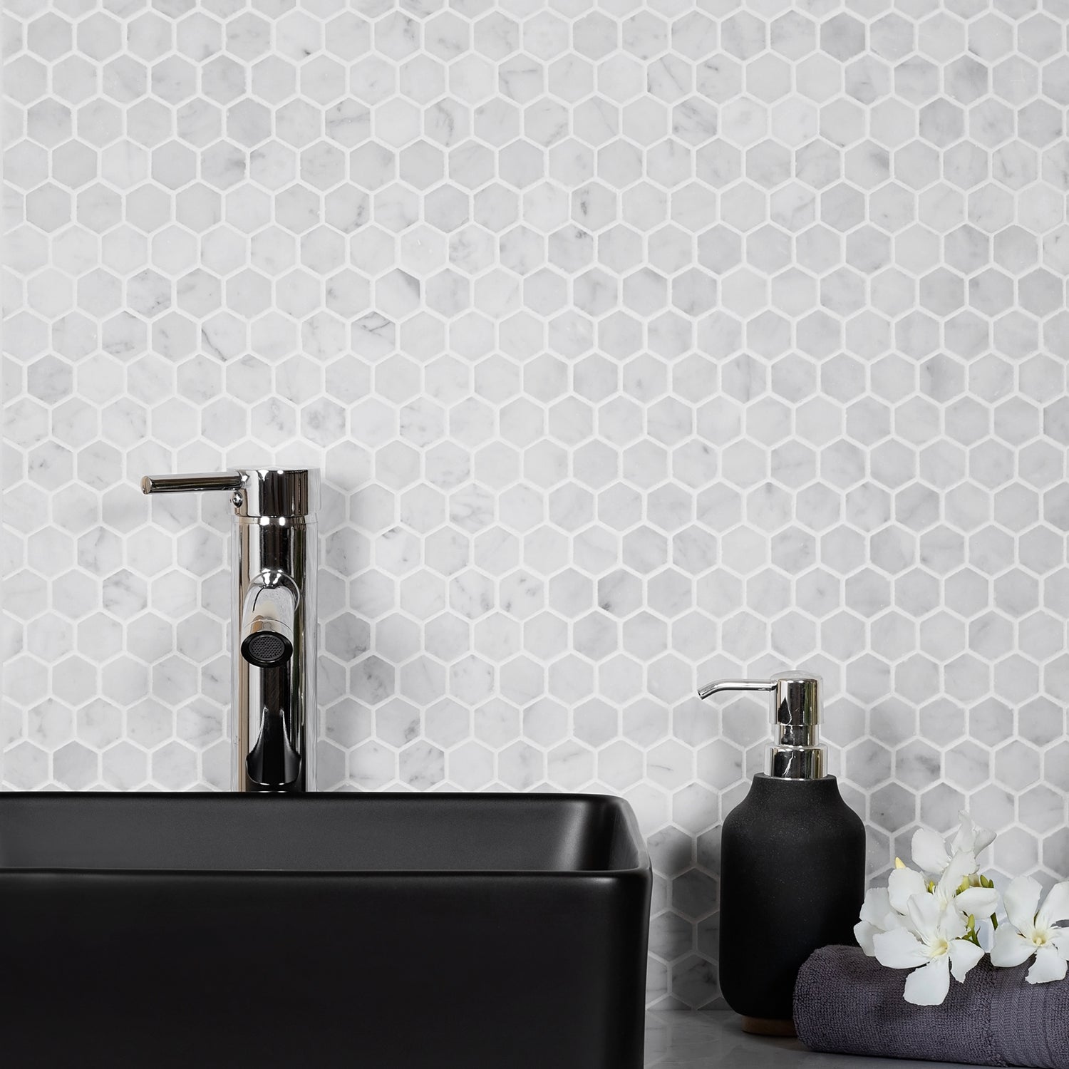 12X12 White Matte Tile
