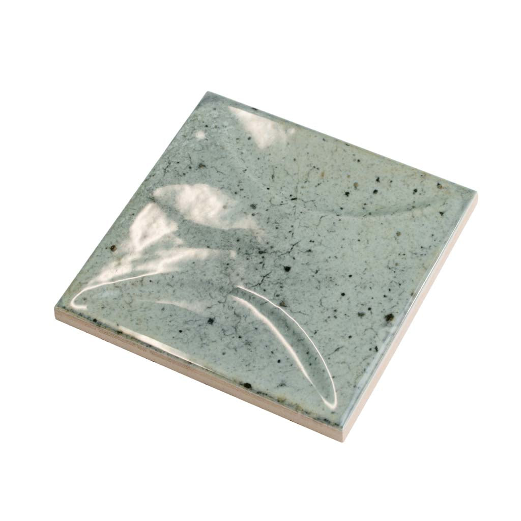 4x4 Green Ceramic Square Tile