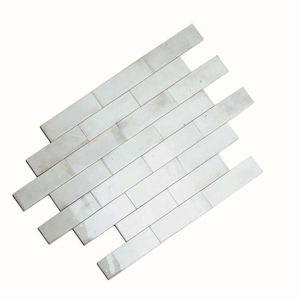 Refreshing White Ceramic Tile