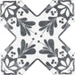 5x5 Gray Ceramic Wall and Floor Tile