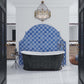 Elegant 5.35 x 5.35 Blue Ceramic Floor Tile