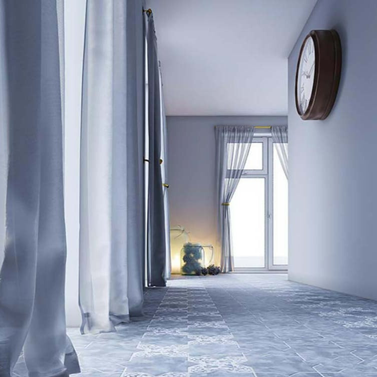 Lavishly Deluxe 5.35 x 5.35 Matte Grey Ceramic Floor Tile