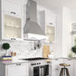 10x12 White and Gray Marble Tile