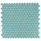 1x1 Cirkel Glossy Green Wall Tile
