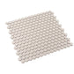 Cirkel Glossy Gray Porcelain Penny Tile