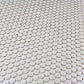 Cirkel Glossy Gray Penny Floor Tile