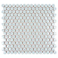 1x1 Cirkel Blue Penny Tile