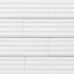 2x8 White Matte Tile